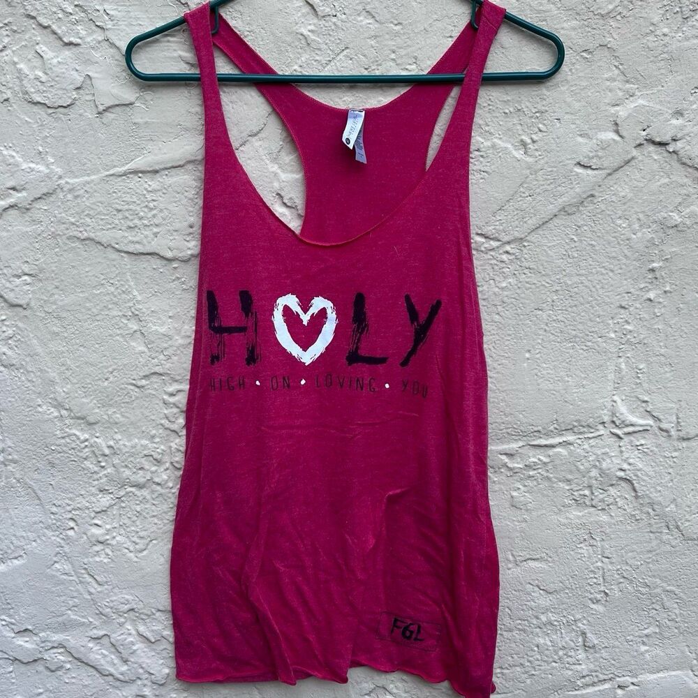 Official Florida Georgia Line H.O.L.Y. Concert Racerback Tank Top - Sz L